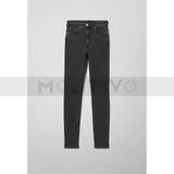 Montivo Weekday Extra High Skinny Charcoal Jeans