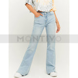 Montivo- TW High Waist Flare Jeans