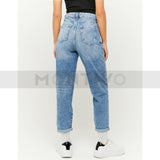 Montivo- TW High waist Slouchy Jeans