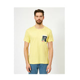KOTON- Printed T-Shirt - Yellow