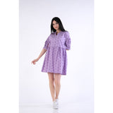 Montivo Lilac Textured Dress