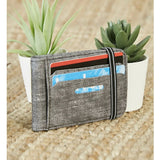 Sateen Men- Mens Gray Card Wallet STN763ECU143