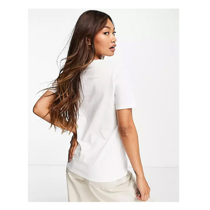 Asos- River Island Atelier Box Slogan T-Shirt in White