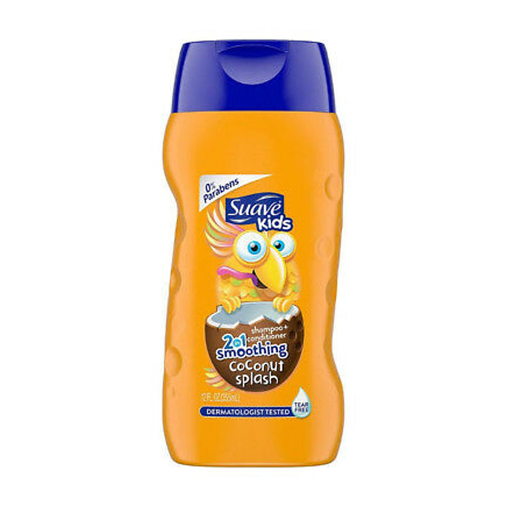 SUAVE- 12OZ KIDS 2IN1 COCONUT SPLASH SHAMPOO