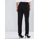 Max Fashion- Black Full Length Trousers with Pocket Detail