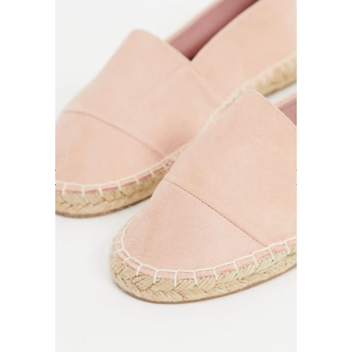 Asos Design- South Beach Espadrilles In Blush