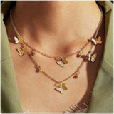 Shein- Fashion Jewellery Utterfly Necklace