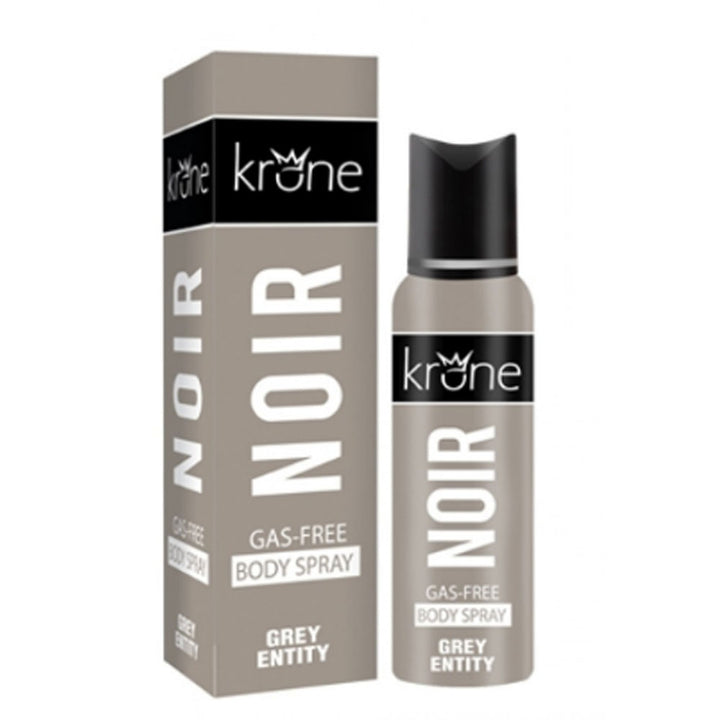 Krone- Noir Grey Entity- Gas Free Body Spray 125 ML