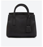 Charles & Keith- Black Tuck-In Flap Dual Handle Structured Bag by Bagallery Deals priced at #price# | Bagallery Deals