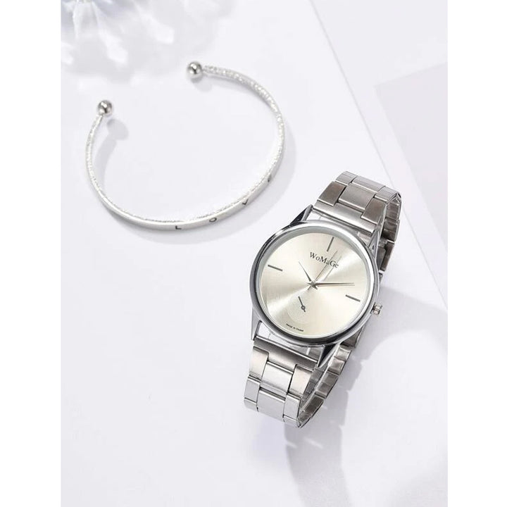 Shein- One-Piece Bracelet With A Moderate Dari-Detailed Watch One-piece