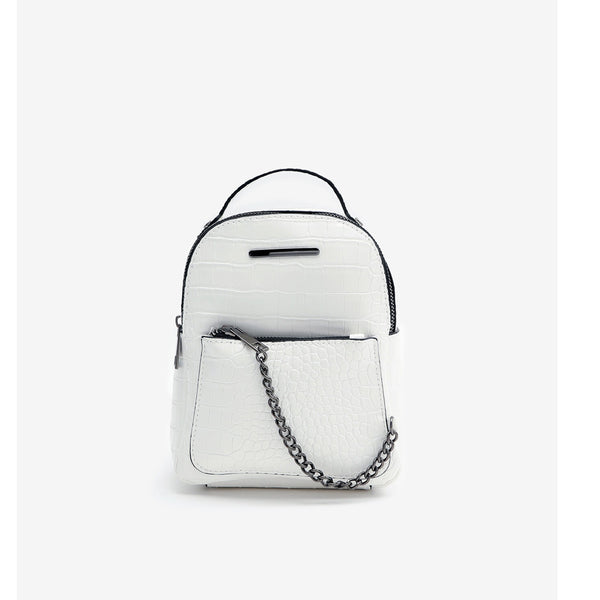 Ardene- Reptile Backpack- White