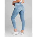 Montivo- JJ Skinny Mid Rise Ankle Jeans