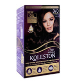 Wella- Koleston Color Cream Kit, 3/0 Dark Brown