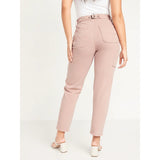 Montivo ON Curvy Extra High Button Fly Peach Jeans