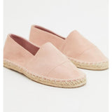 Asos Design- South Beach Espadrilles In Blush