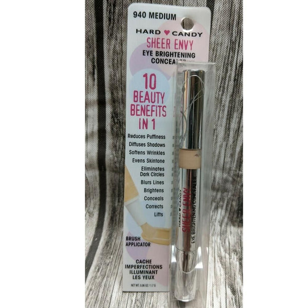 Hard Candy Sheer Envy Eye Brightening Concealer, 940 Medium