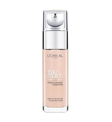 LOreal Paris- True Match Liquid Foundation, 1c Rose Ivory by LOreal CPD priced at #price# | Bagallery Deals