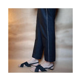 Zardi- Pure Cotton - Trouser Pant For Women Ladies - Black - ZT169