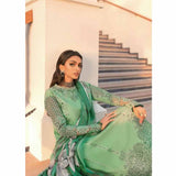 Hemline By Mushq- Embroidered Lawn Suits Unstitched 3 Piece MQ22SS HM22-02B- Fresh Sage