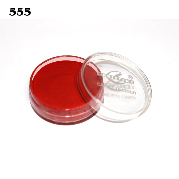 Christine- Cake Eye Liner - Shade 555 True Red