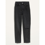 Montivo - ON Extra High Button-Fly Charcoal Jeans