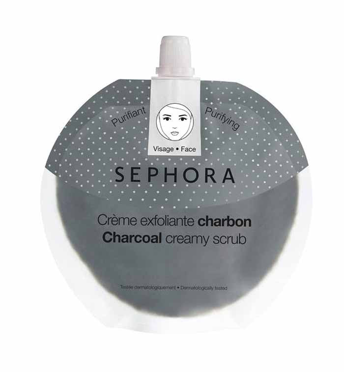 Sephora- Charcoal Creamy Scrub, Charbon - Purifiant 70 ml