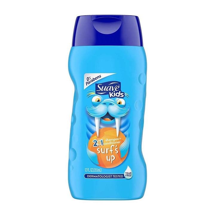 SUAVE- 12OZ KIDS 2IN1 SURF'S UP SHAMPOO