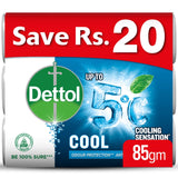 Dettol- 3 Cool soaps, 85gm