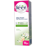 Veet Silky Fresh Hair Removal Cream for Dry Skin with Shea Butter and Lily Fragrance 100gm