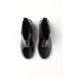 H&M-  Black/Patent Ankle Boots