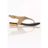 Gul Ahmed- Fawn Sandals IDFT-901