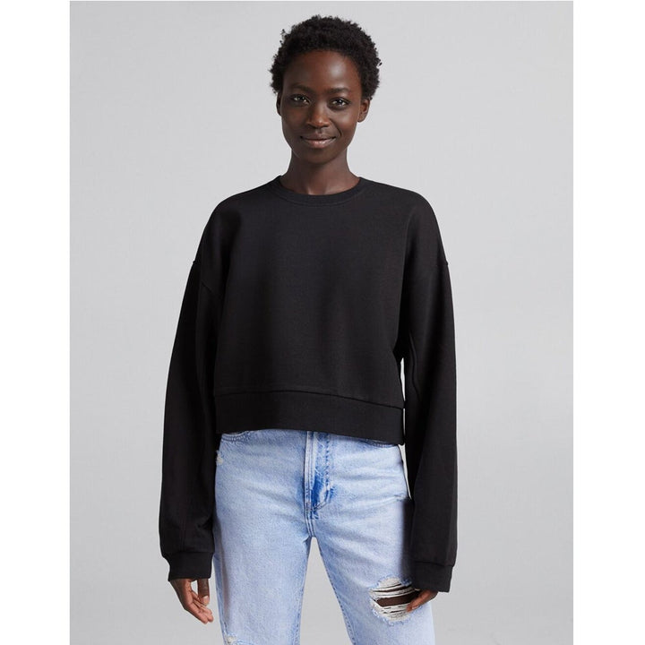 Bershka- Hooded Sweatshirt with Visible Seams