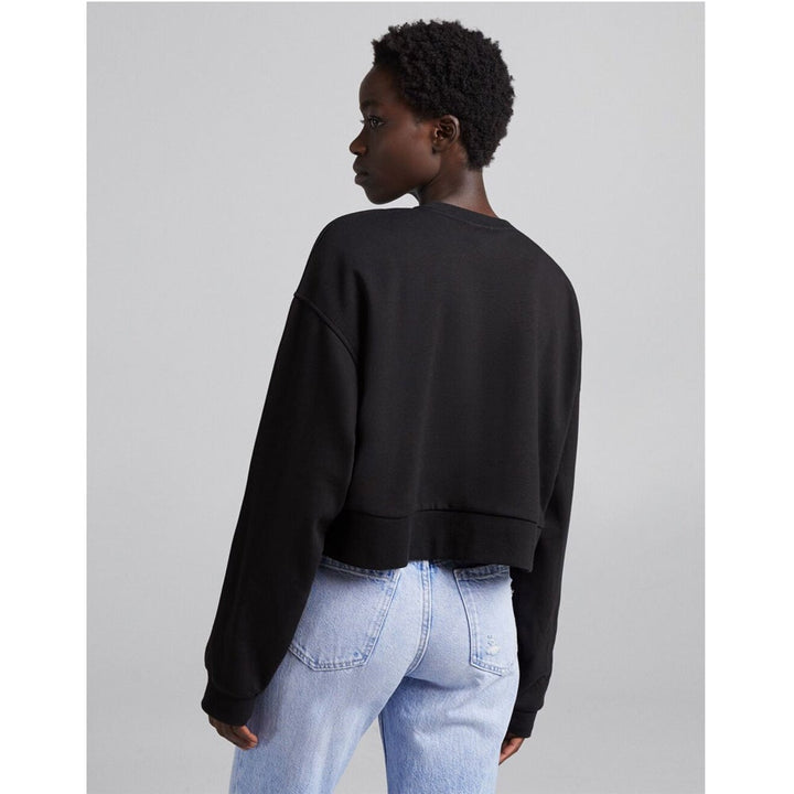 Bershka- Hooded Sweatshirt with Visible Seams