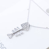 Mumuso- Silver Fish Necklace