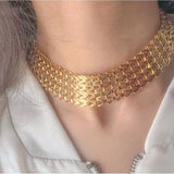 Jewels By Noor- Vita gold choker