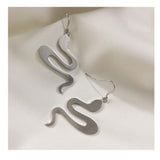 House of Jewels- Chi Silver Snake Earrings