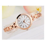 The Marshall - Rose Gold White Luxury Analog Watch for Women
