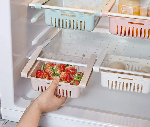 Home.Co - Adjustable Refrigerator Storage Rack