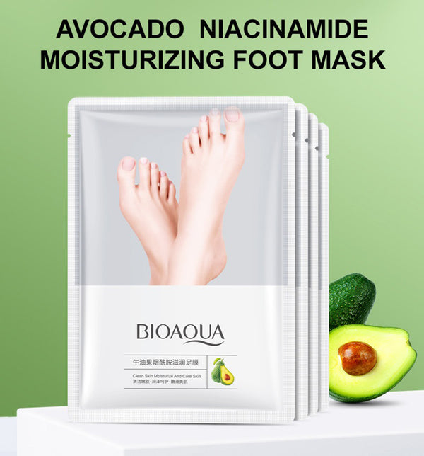 BioAqua Avocado Niacinamide Moisturizing Foot Mask 35g