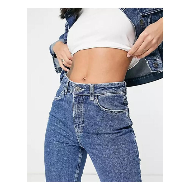 ASYOU 90s- Straight Jeans In Blue For Women