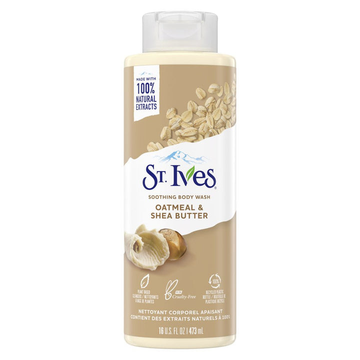 St.Ives- Oatmeal & Shea Butter Body Wash, 473ml