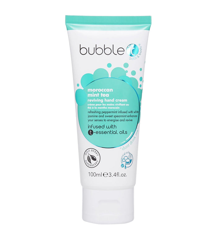 Bubble T Cosmetics- Hand Cream In Moroccan Mint Tea (100ml)