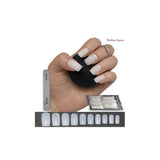 Beauty Tools - Plain white artificial nails 100 pcs