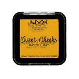 Nyx Professional Makeup- Sweet Cheeks Creamy Powder Matte Blush - Silence is Golden