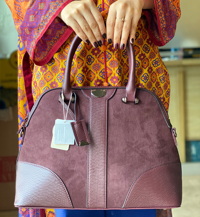 Primark- Maroon Handbag by Bagallery Deals priced at #price# | Bagallery Deals