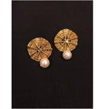 U&I By Aneesa Unus- Gold Plated Hand Made Guaranteed Polish Earrings- U&I 012