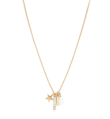Forever 21- Star & Bar Charm Chain Necklace