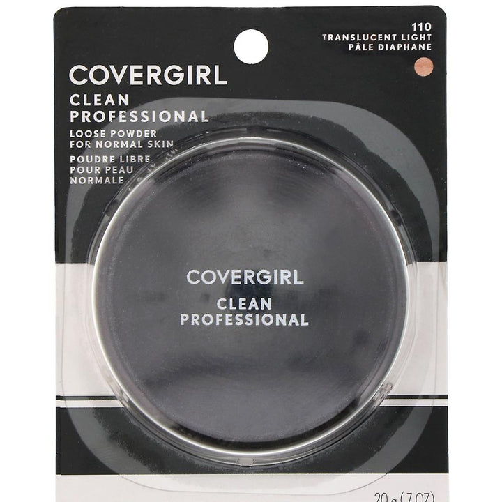 Barry M- Clean Professional, Loose Powder, 110 Translucent Light, 20g