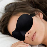 Dama Rusa- Black Soft Foam Blindfold Eye Shade- TM-ES-02