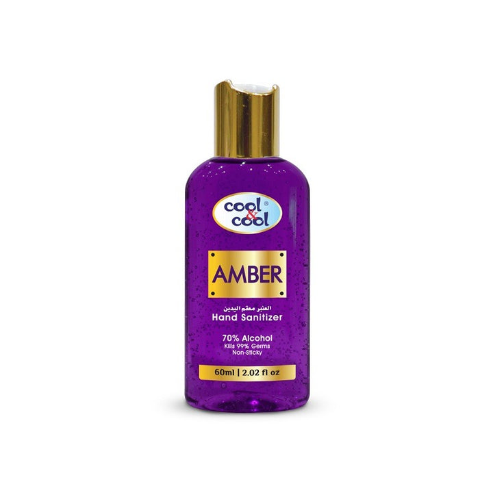 Cool & cool Amber Hand Sanitizer 60ml 48Pcs